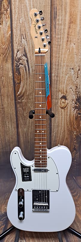 

Электрогитара Fender Player Telecaster Left-Handed with Pau Ferro Fretboard 2021 Polar White