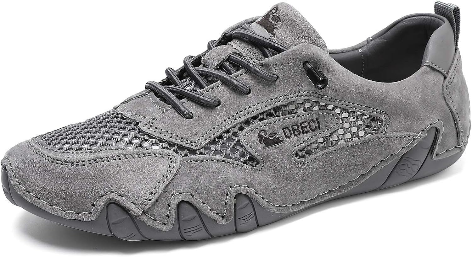 

Мужские дышащие слипоны повседневные легкие комфортные лоферы для прогулок на улице, для путешествий и ежедневной носки Generic, серый