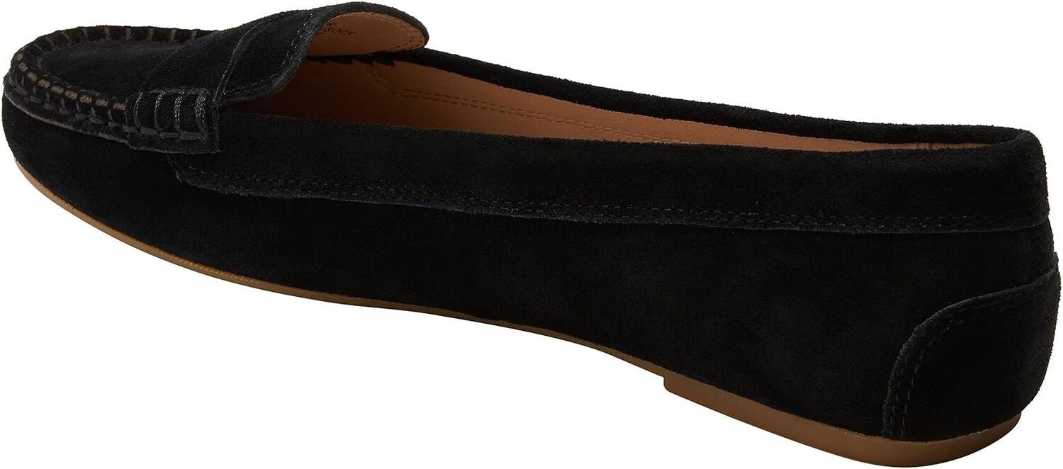 Лоферы Jack Rogers Meyers Penny Moc - Suede, черный — фото 4