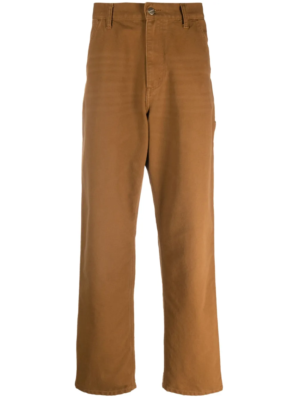 

Брюки Single Knee прямого кроя CARHARTT WIP, коричневый