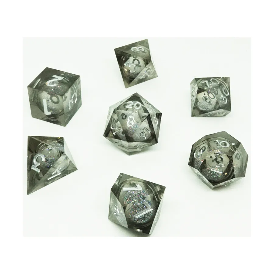 

Поли-набор расплавленной ртути (7), Liquid Core Dice