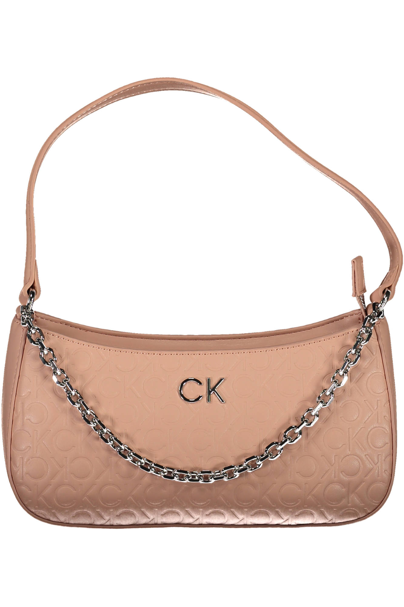 

Женская сумка Calvin Klein с цепочкой и тиснением, розовый