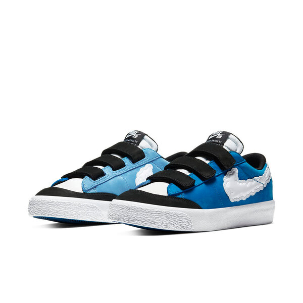 Кроссовки kevin bradley x zoom blazer ac xt iso sb Nike, синий — фото 3