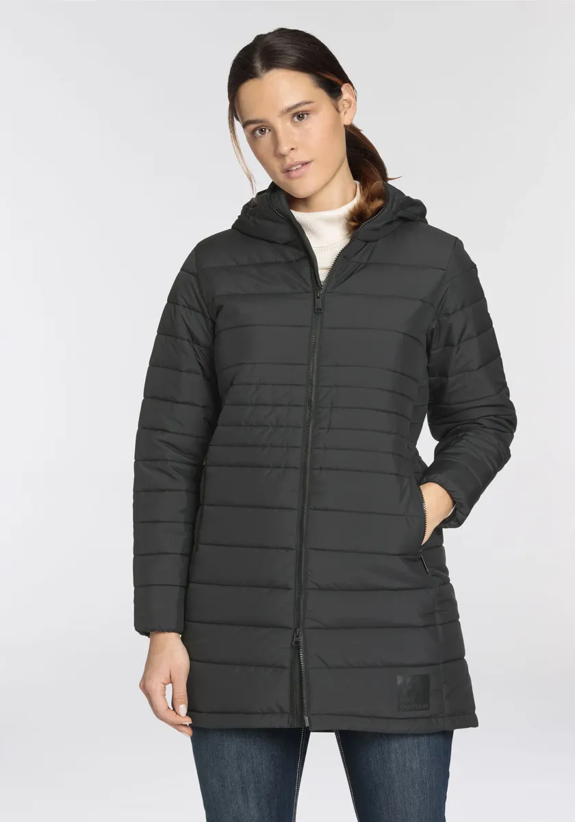 

Стеганая куртка Jack Wolfskin "D стеганое пальто LUBEENA", черный