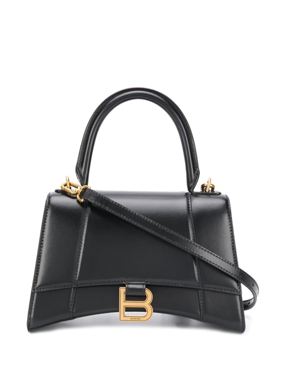 

Сумка-тоут Balenciaga Hourglass S, черный