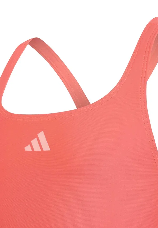 Купальник детский Adidas Performance 3 stripes bold swimsuit, солнечный турбо/замороженный турбо — фото 3
