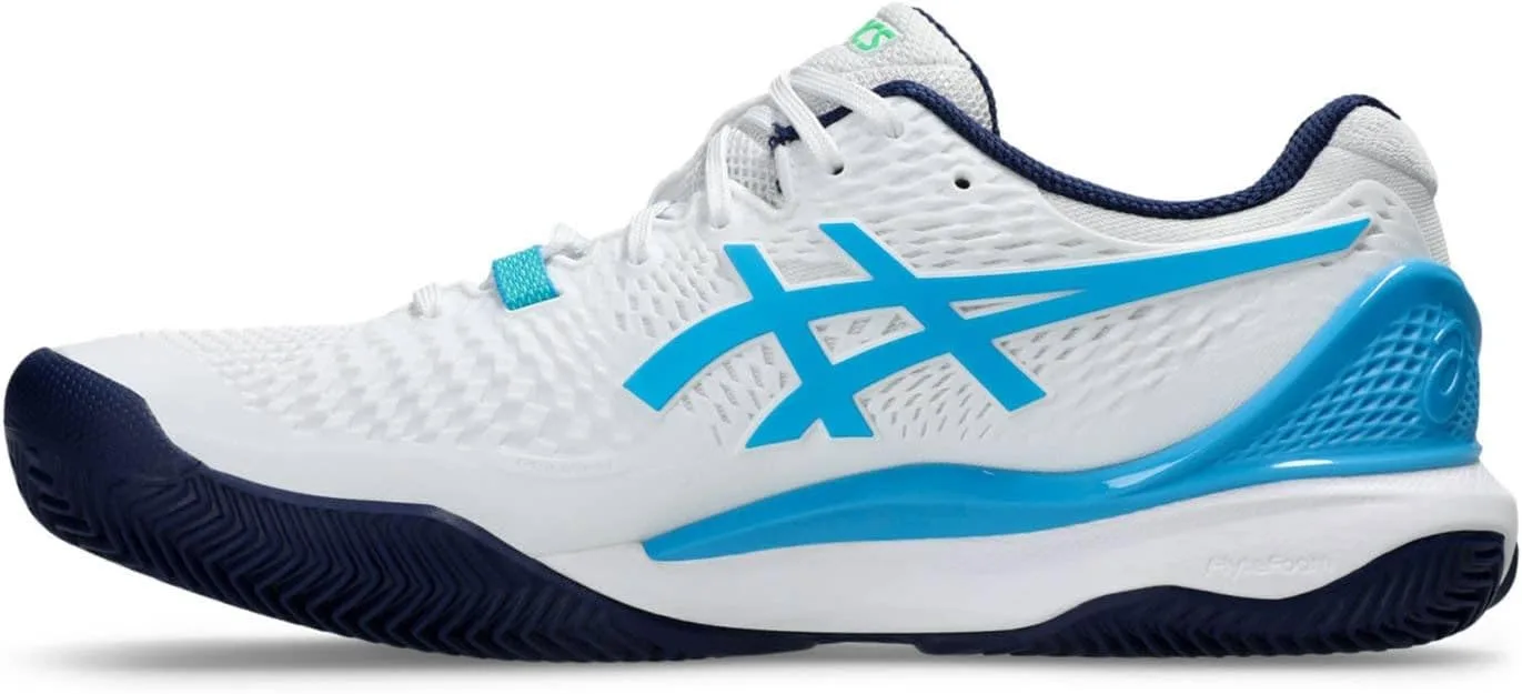 Кроссовки ASICS Solution Swift FF 2 Clay White/Dark Cobalt, белый — фото 3