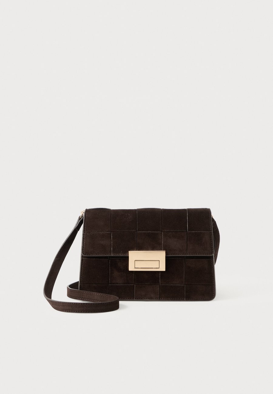 

Сумка кросс-боди Loeffler Randall DELPHINE CLUTCH, Dark Brown