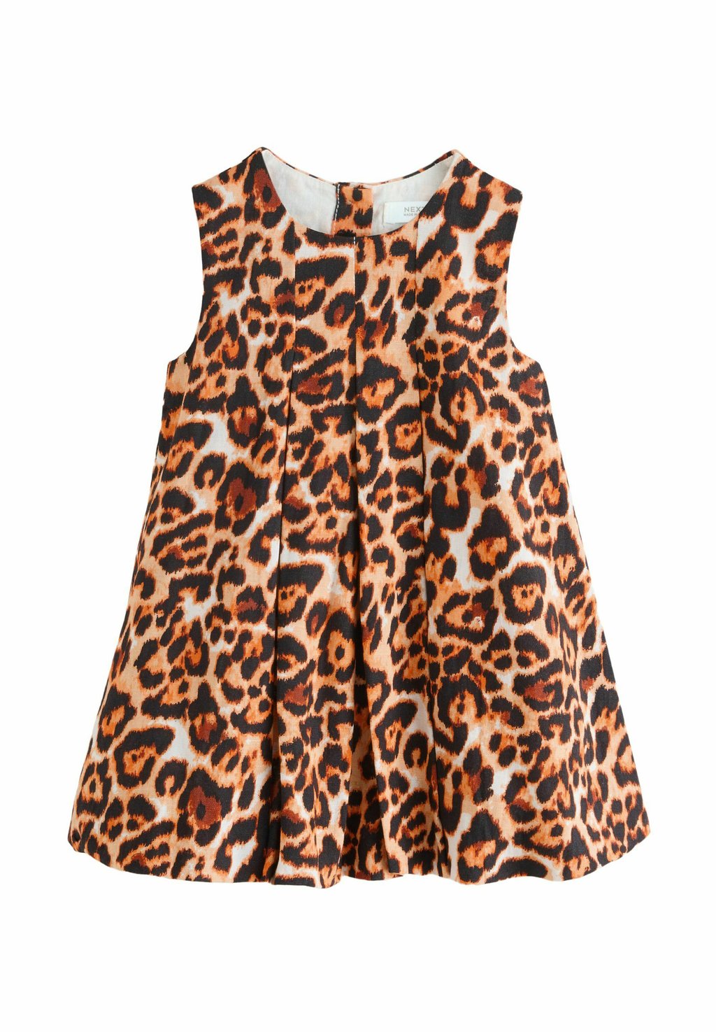 

Повседневное платье REGULAR FIT-SLEEVELESS BUBBLE HEM Next, коричневый