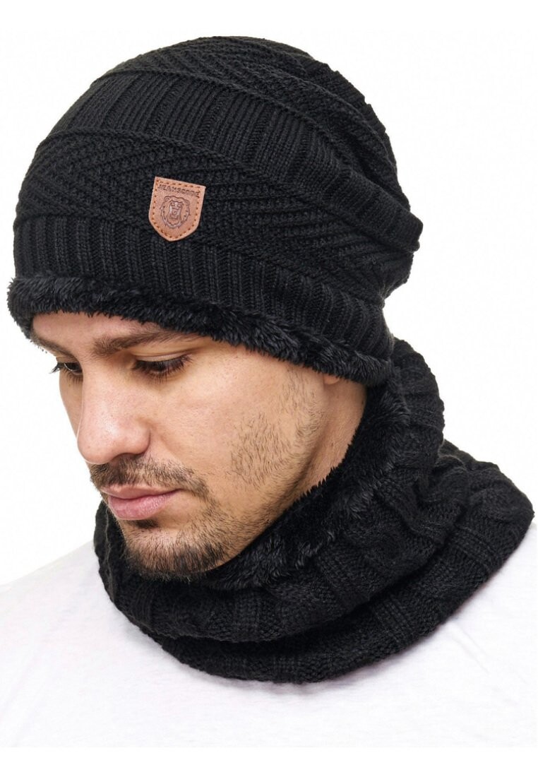 

Шапка SET INDICODE JEANS, цвет black