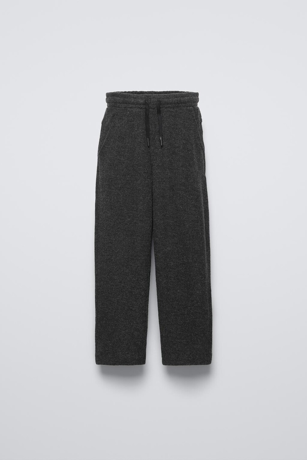 

Мягкие однотонные брюки ZARA, серый мергель