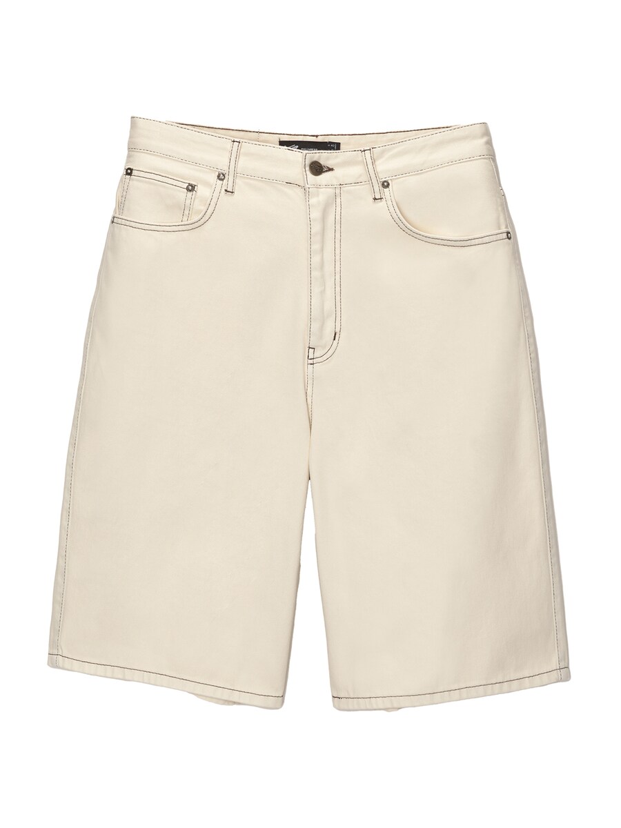 

Мешковатые джинсы Pull&Bear, экрю