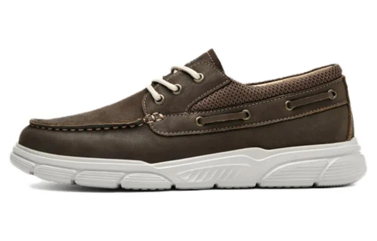 MELLEN Men's Casual Shoes Men's Low Top Brown/Black/Blue