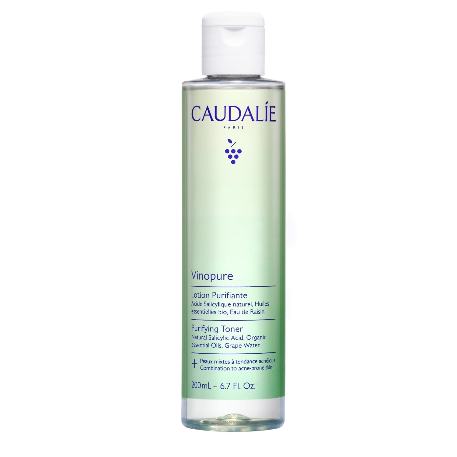 

Тоник для лица vinopure klärender toner Caudalie, объем 200 мл