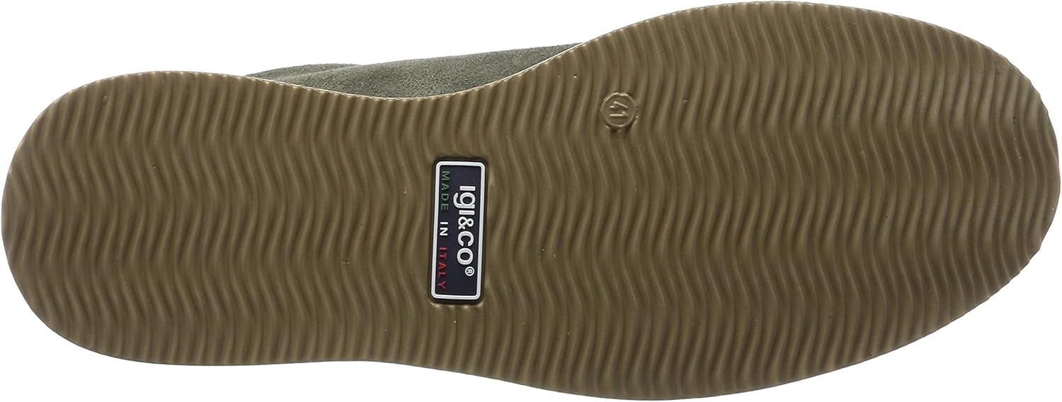 Мужские туфли IGICO оксфорды с плоской подошвой Igi&Co, Military. — фото 2