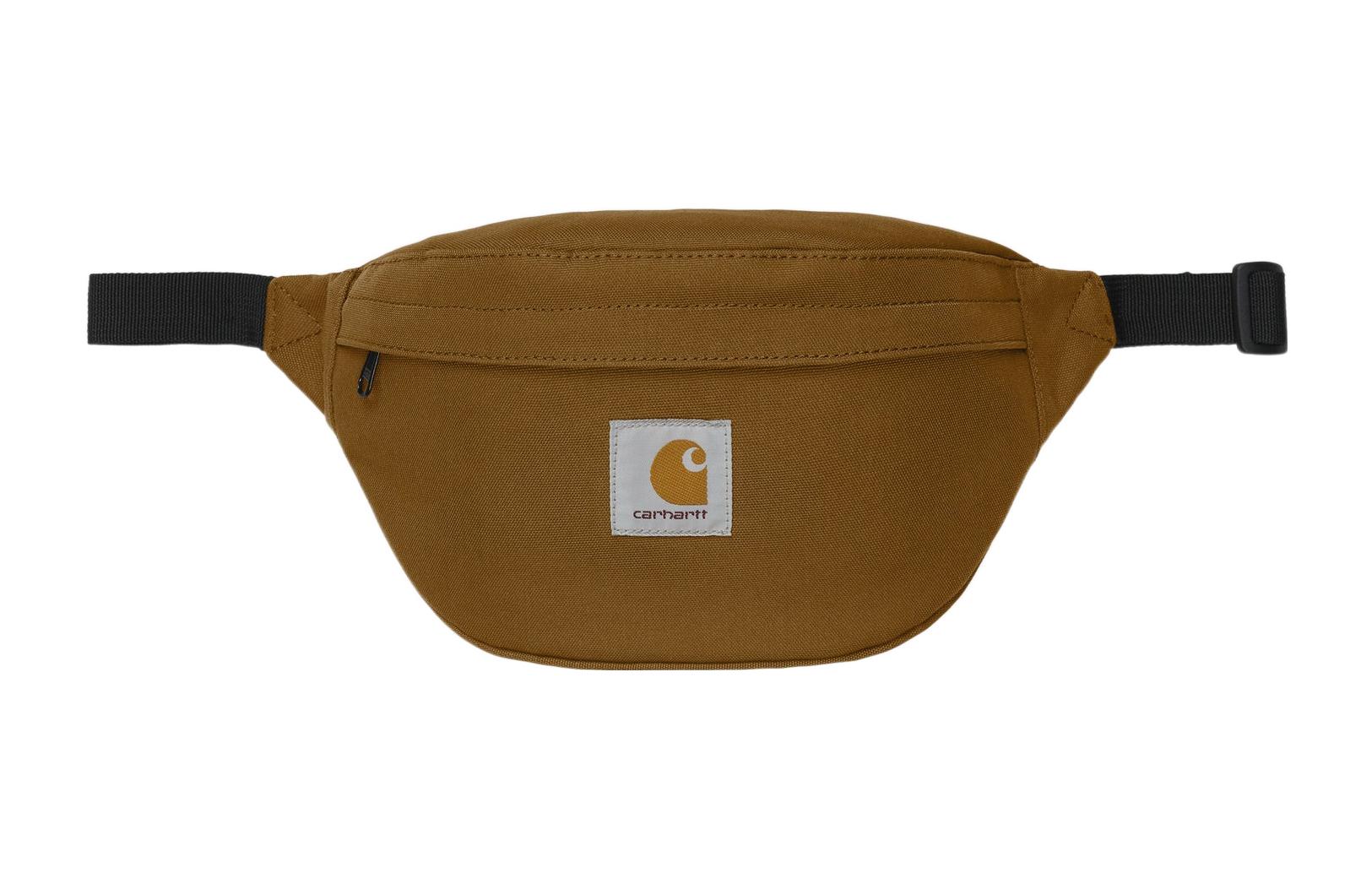 

Хлопковая поясная сумка Regular мужская Carhartt WIP, коричневый