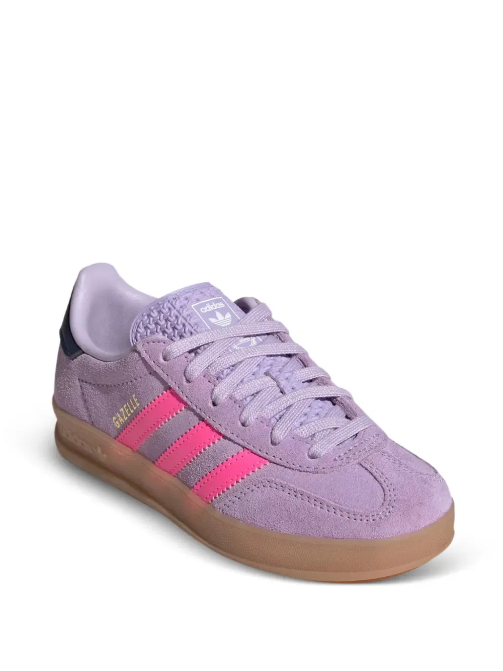 Кроссовки Gazelle для дома Adidas Kids, фиолетовый — фото 2