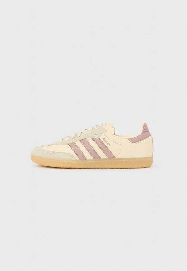 Кроссовки унисекс samba og Adidas Originals, White/Magic Mauve/Gum