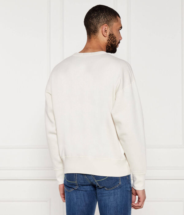Свитер Regular fit Polo Ralph Lauren, экрю — фото 3