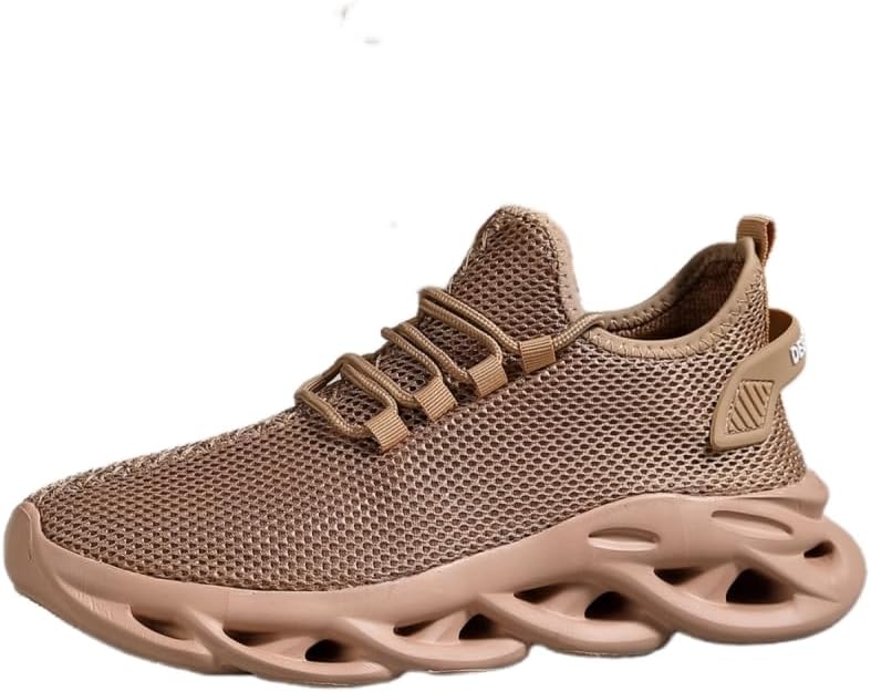 

Мужские кроссовки большого размера для спорта и повседневной носки - легкие, дышащие и удобные Spkfhd, коричневый