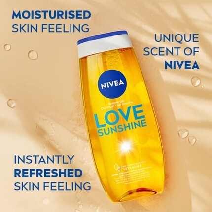 Уход гель для душа Love Sunshine 250мл, Nivea — фото 2