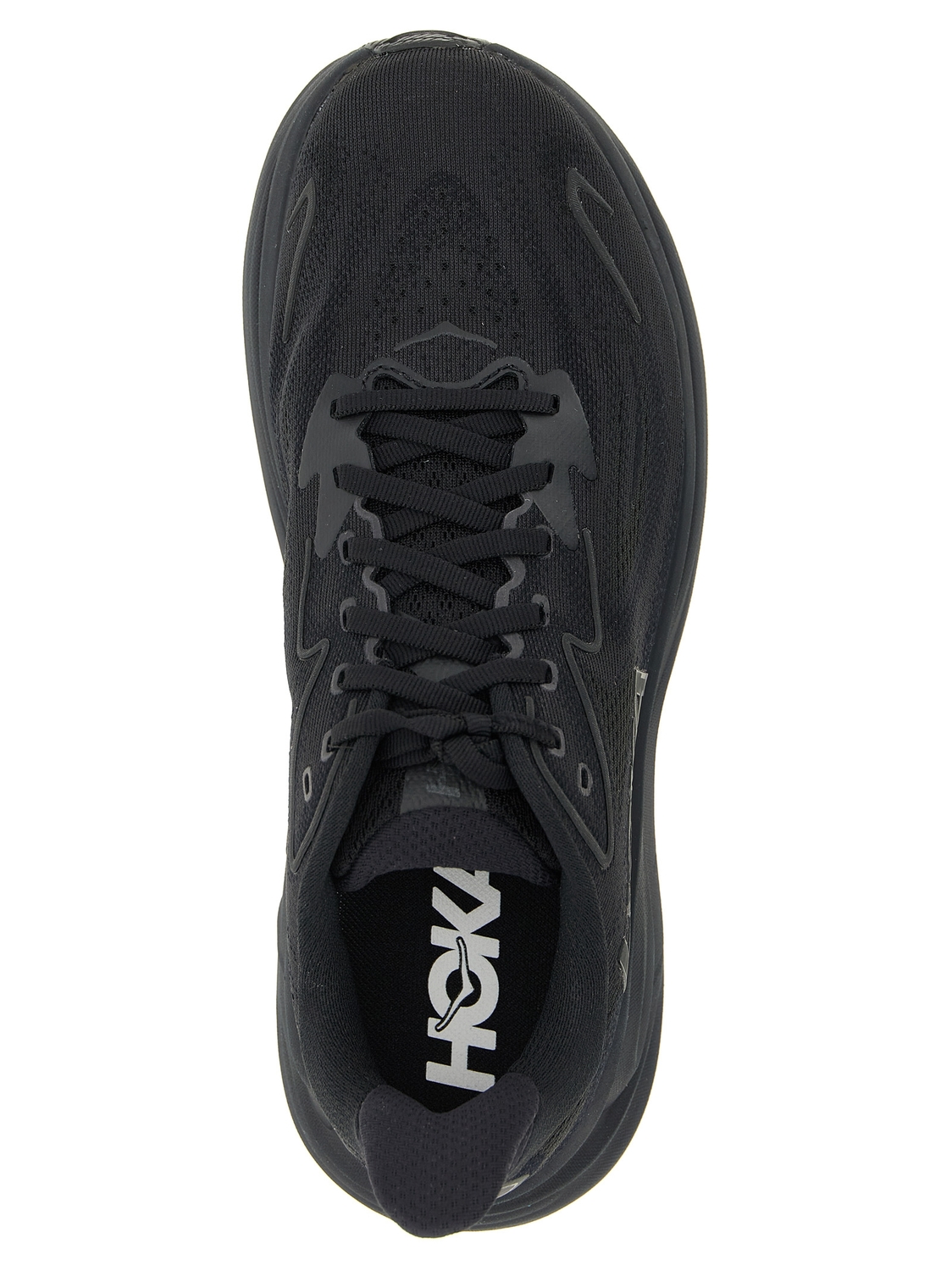 Кроссовки «Клифтон 10» Hoka One One, черный — фото 4