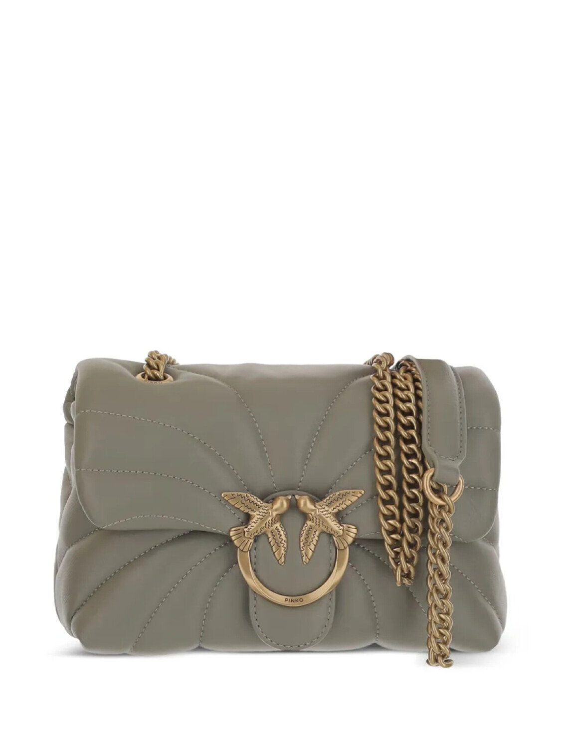 

Мини-сумка PINKO Love Puff Butterfly, зеленый