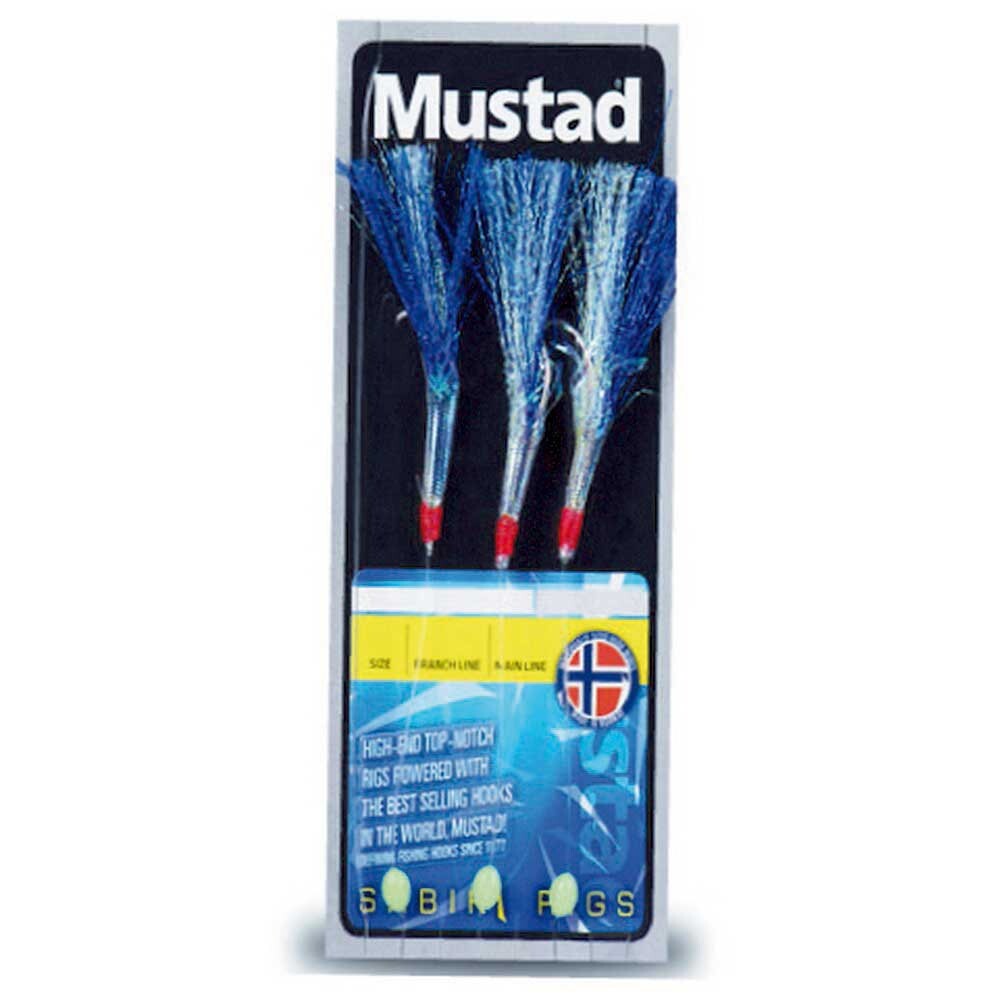 

Оснастки Mustad Flasher 3 Hooks, разноцветный