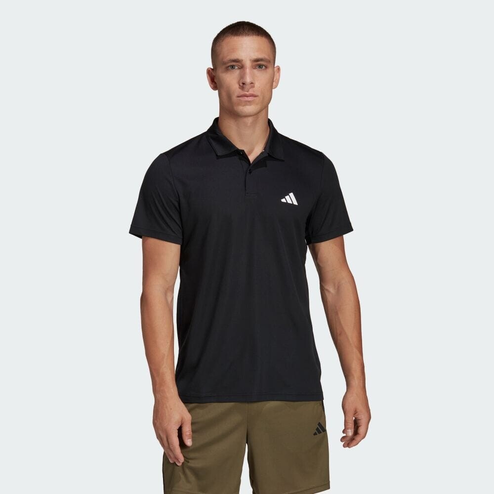 

Поло Adidas Train Essentials Training Polo Shirt, цвет Black White