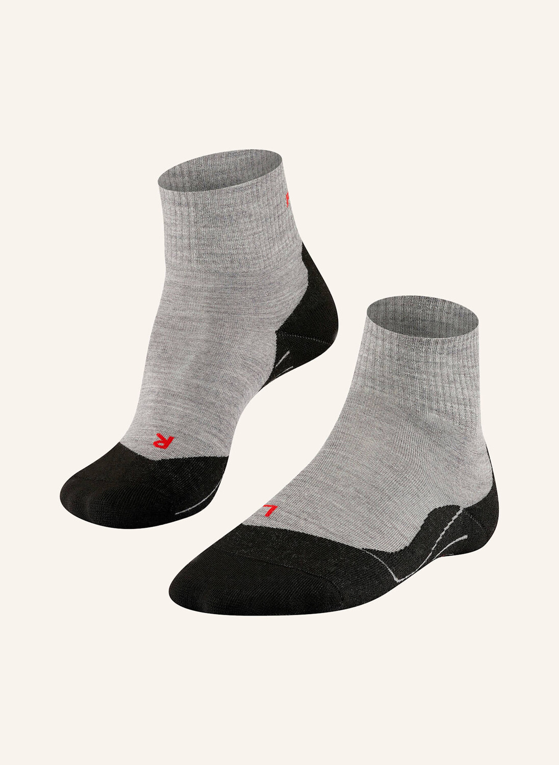 

Треккинговые носки tk5 ultralight short FALKE, цвет 3403 LIGHT GREY