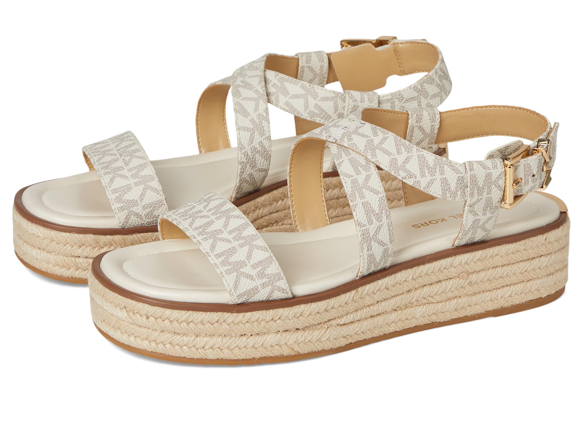 Сандалии MICHAEL Michael Kors Lynn Espadrille Sandal, цвет Vanilla