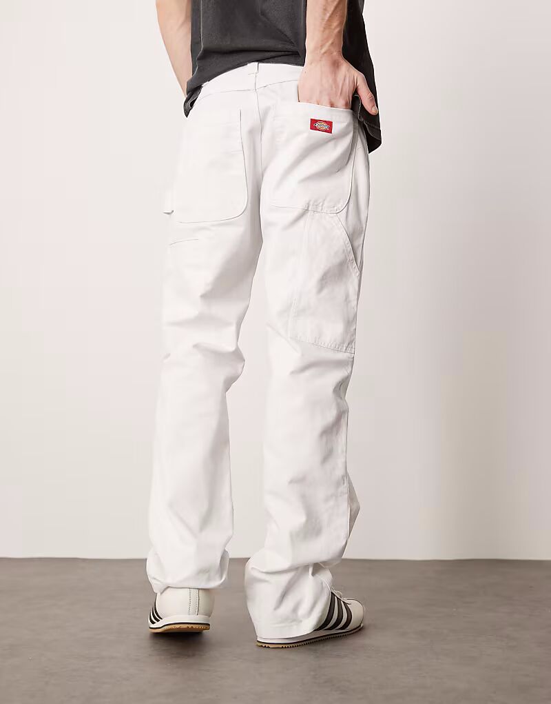 

Плотницкие брюки Dickies в белом цвете