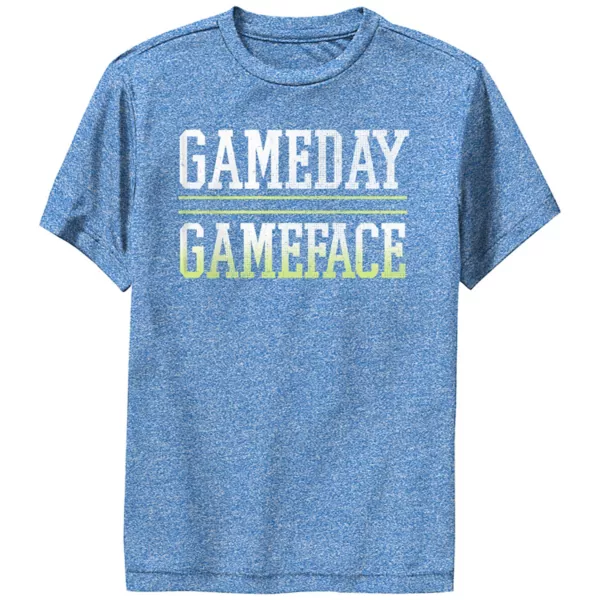 

Футболка для мальчиков GameDay GameFace с принтом для активных игр Licensed Character, синий