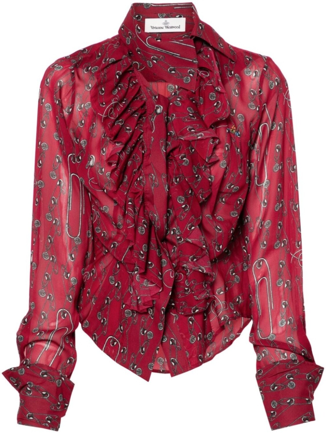 

Vivienne Westwood рубашка волшебника, красный