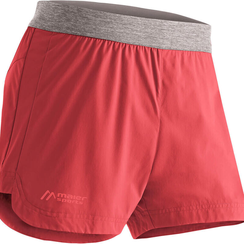 

Шорты Maier Sports, цвет rosa/schwarz/rosa