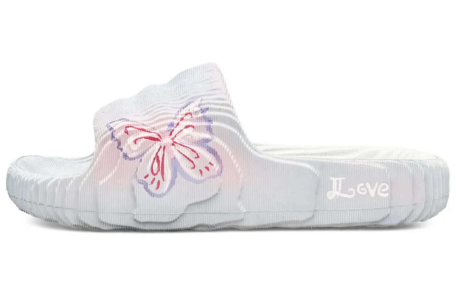 

Шлепанцы ADILETTE 22 Adidas Originals, белый/розовый