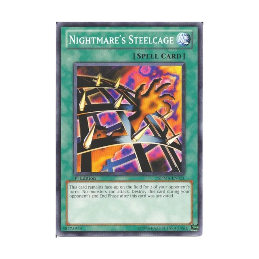 

CCG Стальная клетка Кошмара (Обычная), Yu-Gi-Oh - Structure Deck - Marik - Singles