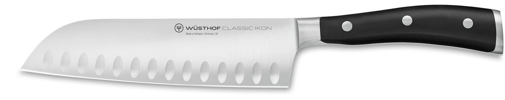 

WÜSTHOF Classic Ikon, длина лезвия: 17 см, черный, Сантоку, 1030331317