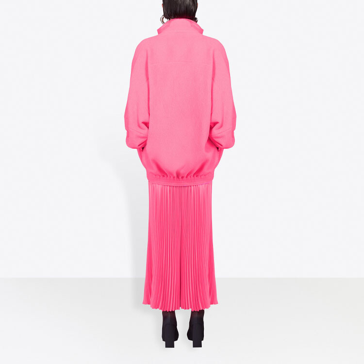 Куртка женская неоново-розовая Balenciaga — фото 3
