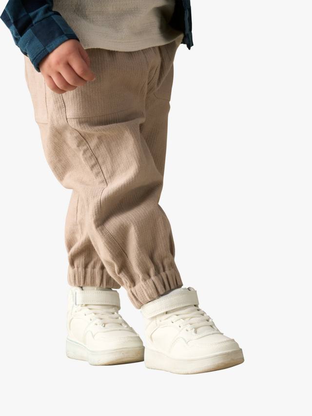 Детские брюки Juan Mini Balloon Fit Cord Angel & Rocket, Stone — фото 4