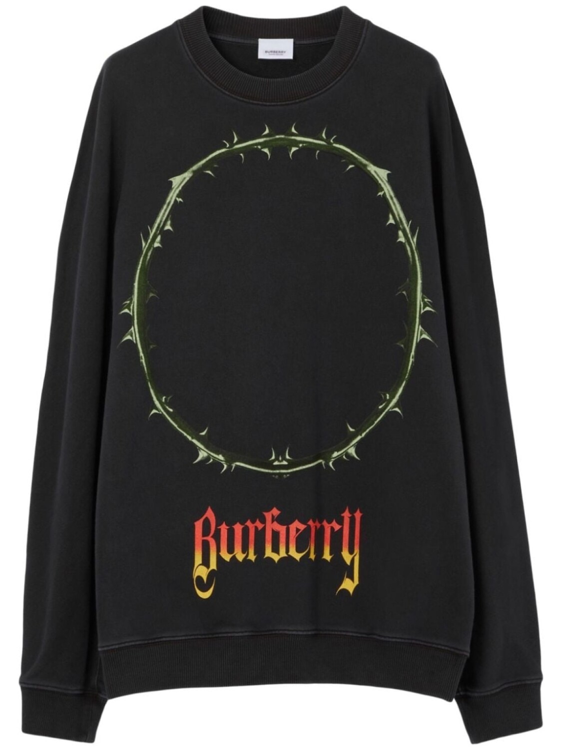 

Burberry толстовка с принтом, черный