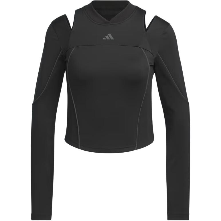 

Одежда Футболка женская черная Adidas