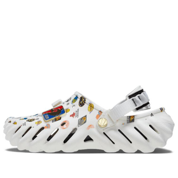 

Сандалии nba x echo clog 'all-star 2023' Crocs, белый