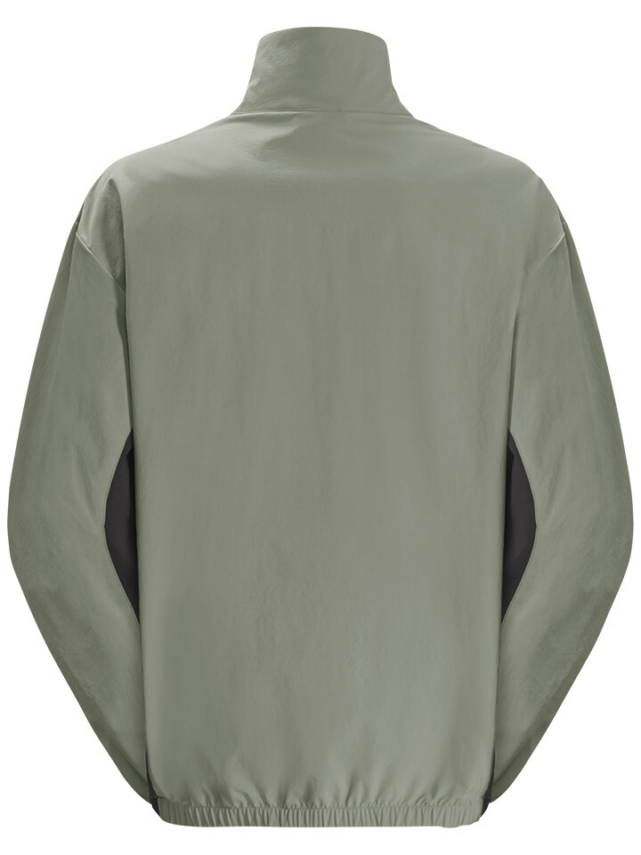 

Лонгслив Jack Wolfskin Softshelljacke Teen Halfzip, зеленый