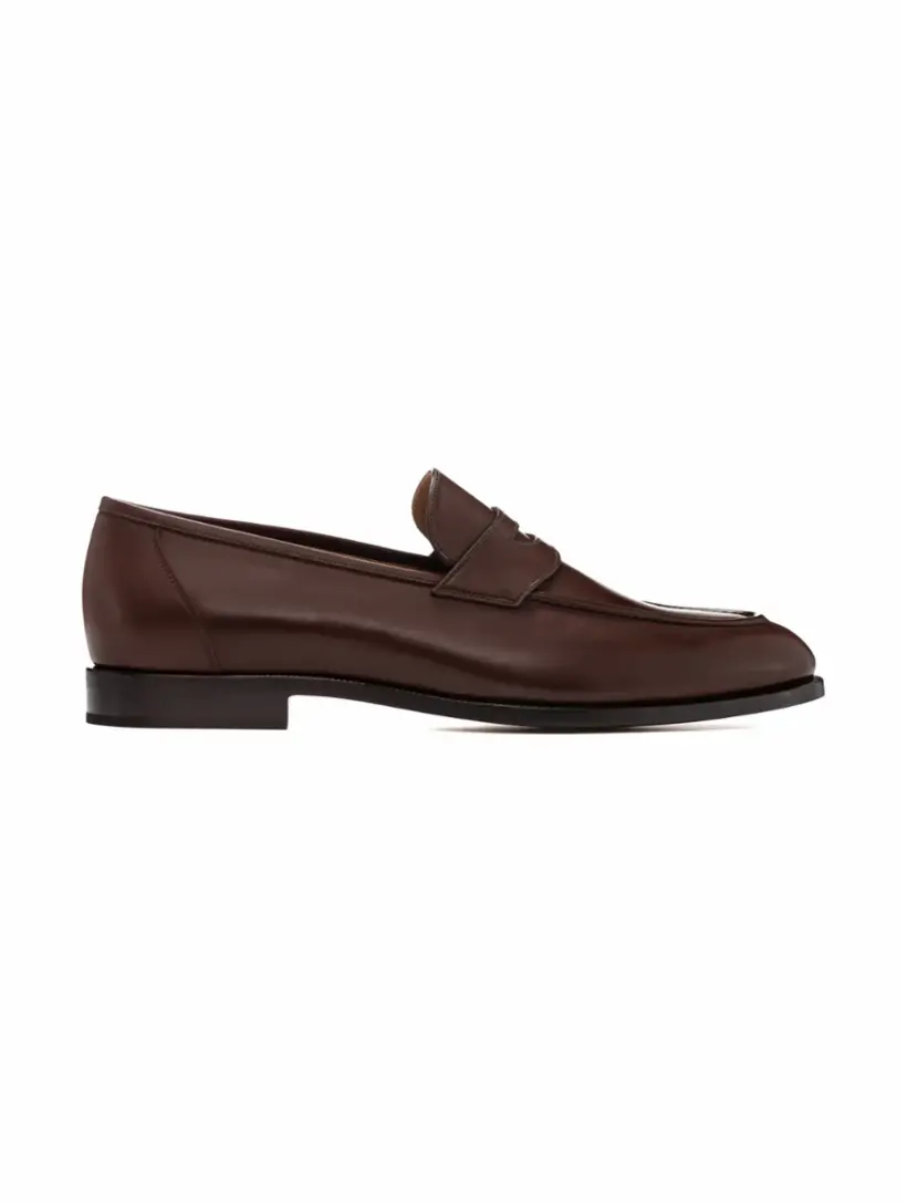 

Кожаные пенни лоферы Sergio Walk Loro Piana, черный