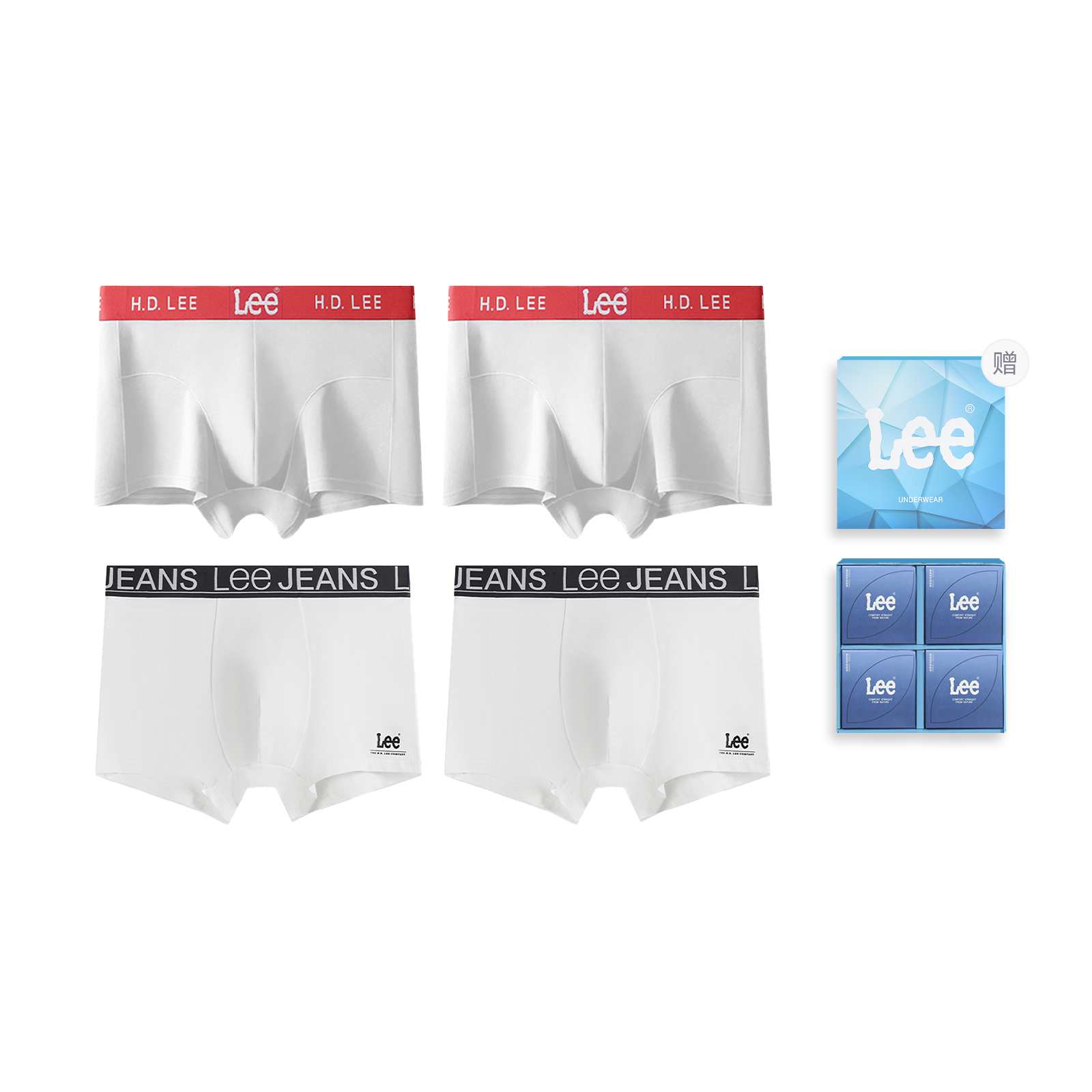 

Lee Sunset 5.0 подарочный набор мужского белья 4 шт