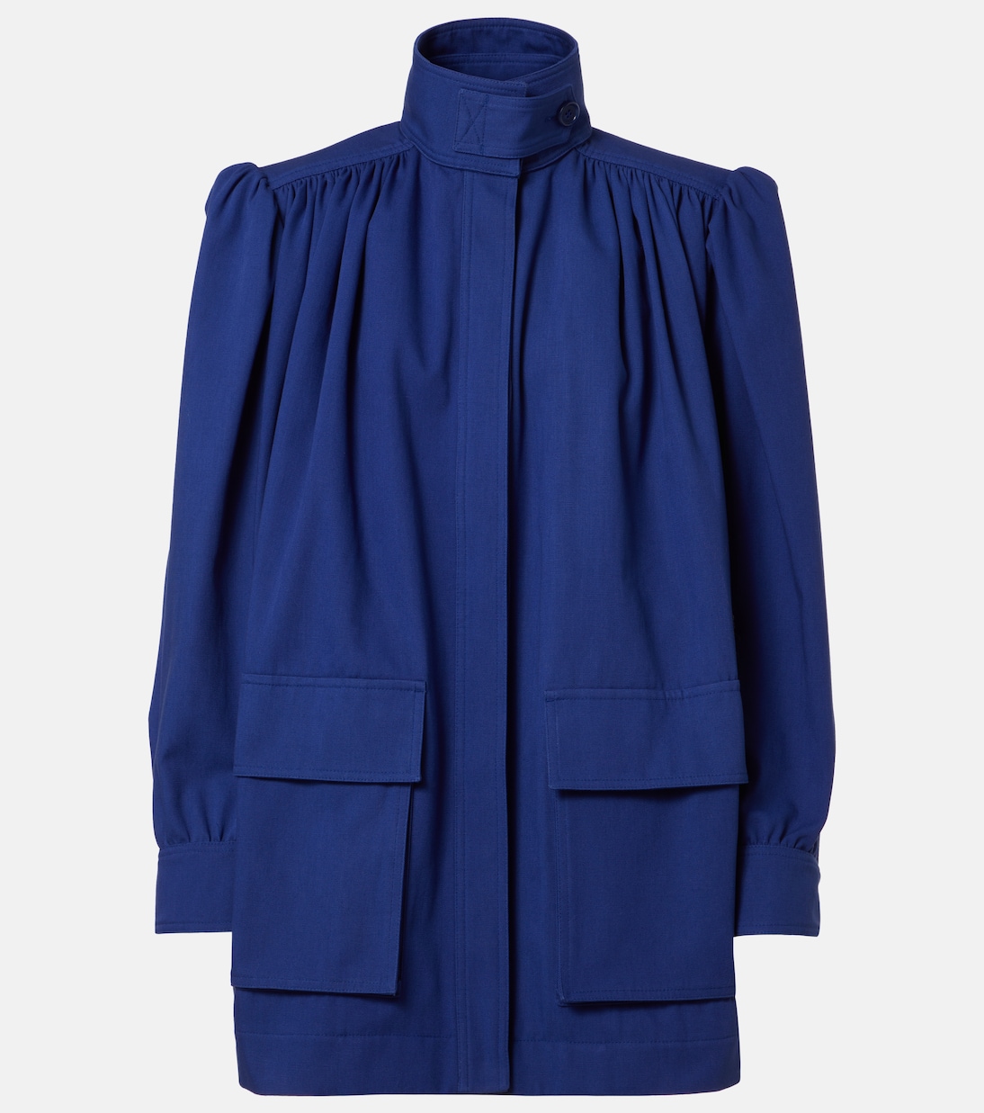 

Куртка из собранного хлопкового полотна Chloé, Fresh Indigo