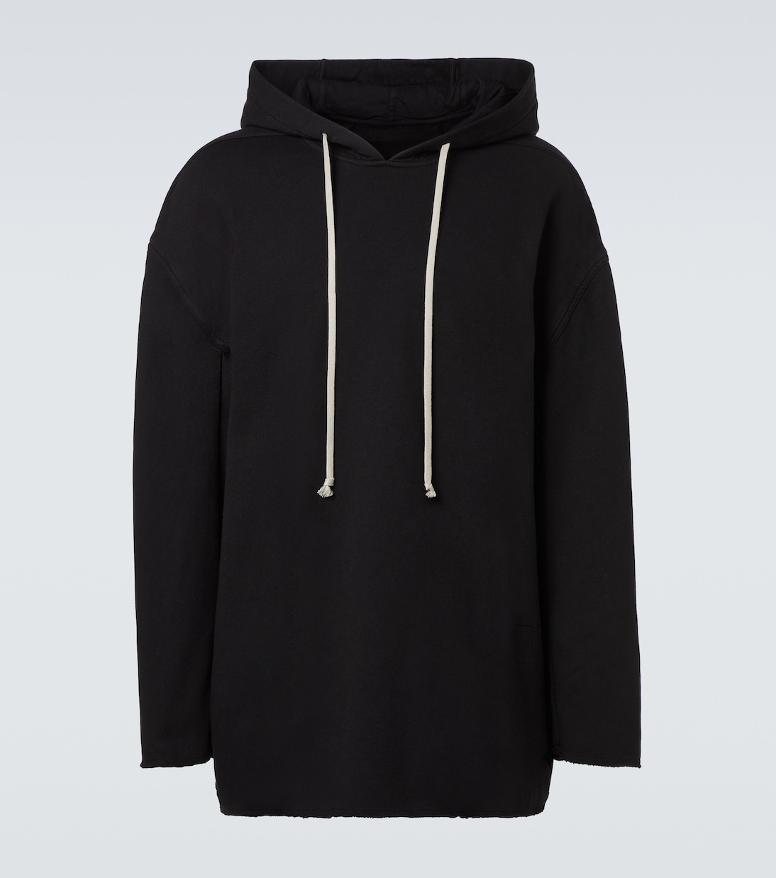 

Толстовка из хлопкового джерси Rick Owens, черный