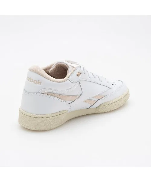 Унисекс кроссовки Reebok Club C Mid II Revenge белые с розовым — фото 3
