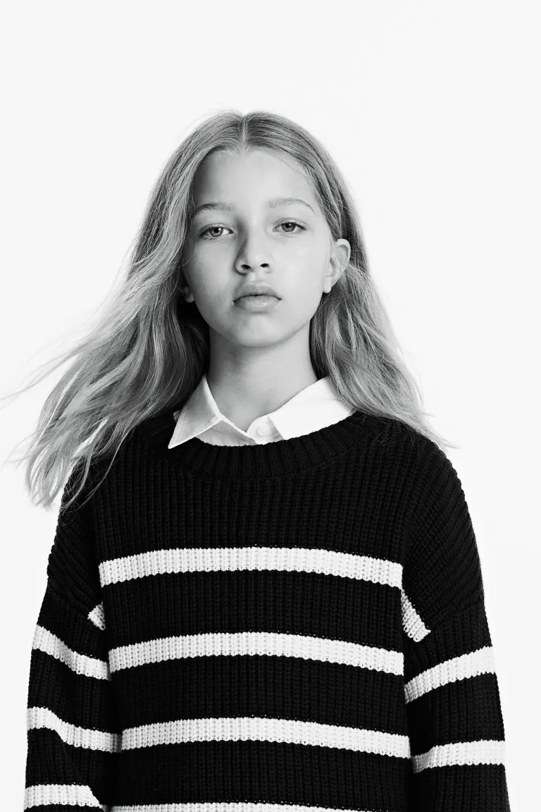 

Свитер H&M, черный